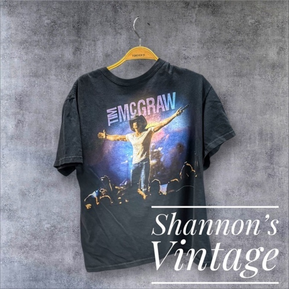 Tim McGraw Emotional Traffic Tour 2011 Men’s Size Medium T-Shirt A34